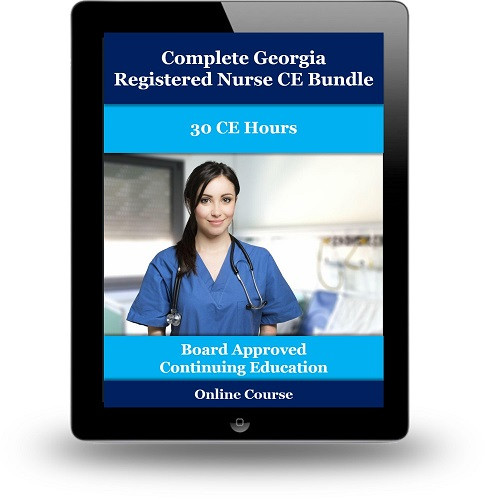 Complete Georgia Registered Nurse CE Bundle